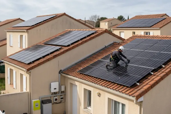 Panneaux solaires dans les Yvelines